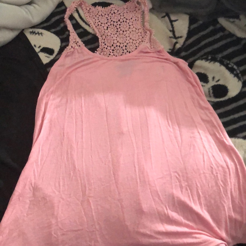 pink dress shirt super cute